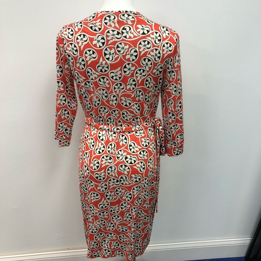 DVF Wrap Tie Dress - Picture 3 of 11